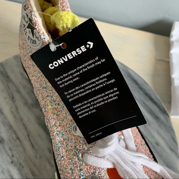 CONVERSE x JW ANDERSON | NWT Glitter Gutter 2 - Picture 10 of 15